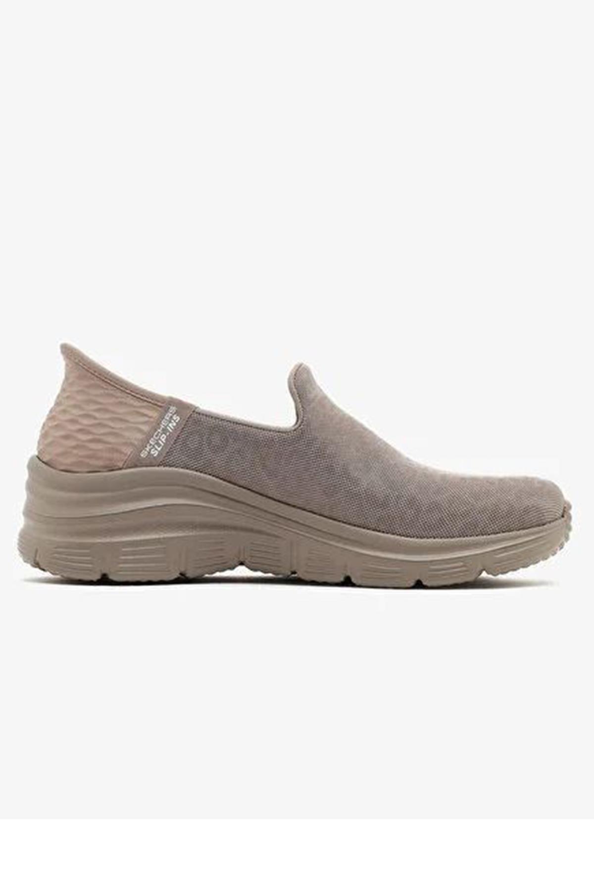 Skechers 896414 Tk Tpe Kadın Spor Ayakkabı - BEJ