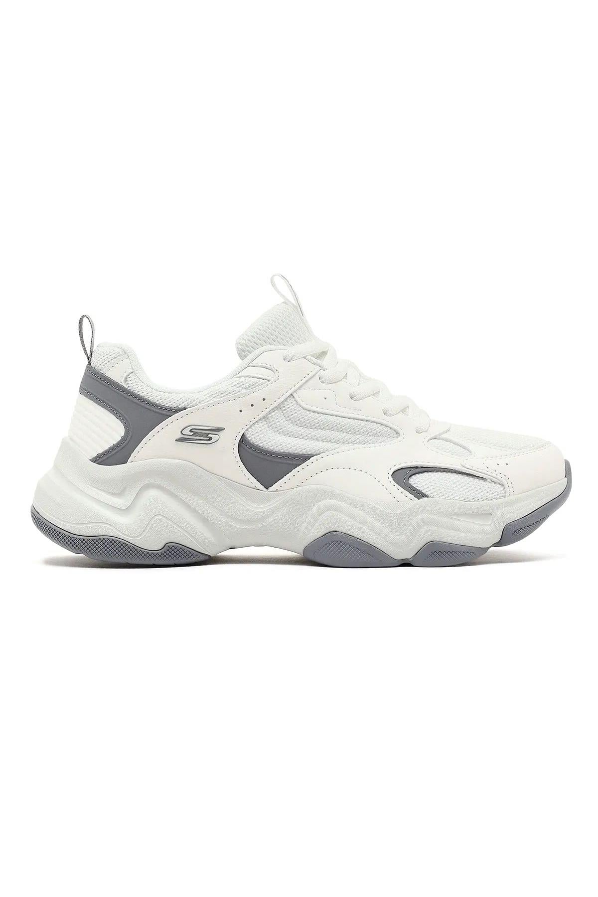 Skechers Bobs Diego 117685 Wht Kadın Spor Ayakkabı - BEYAZ