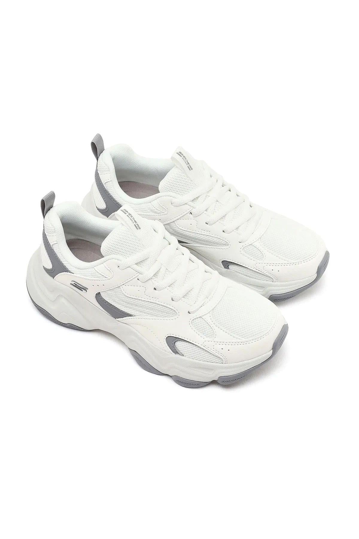 Skechers Bobs Diego 117685 Wht Kadın Spor Ayakkabı - BEYAZ