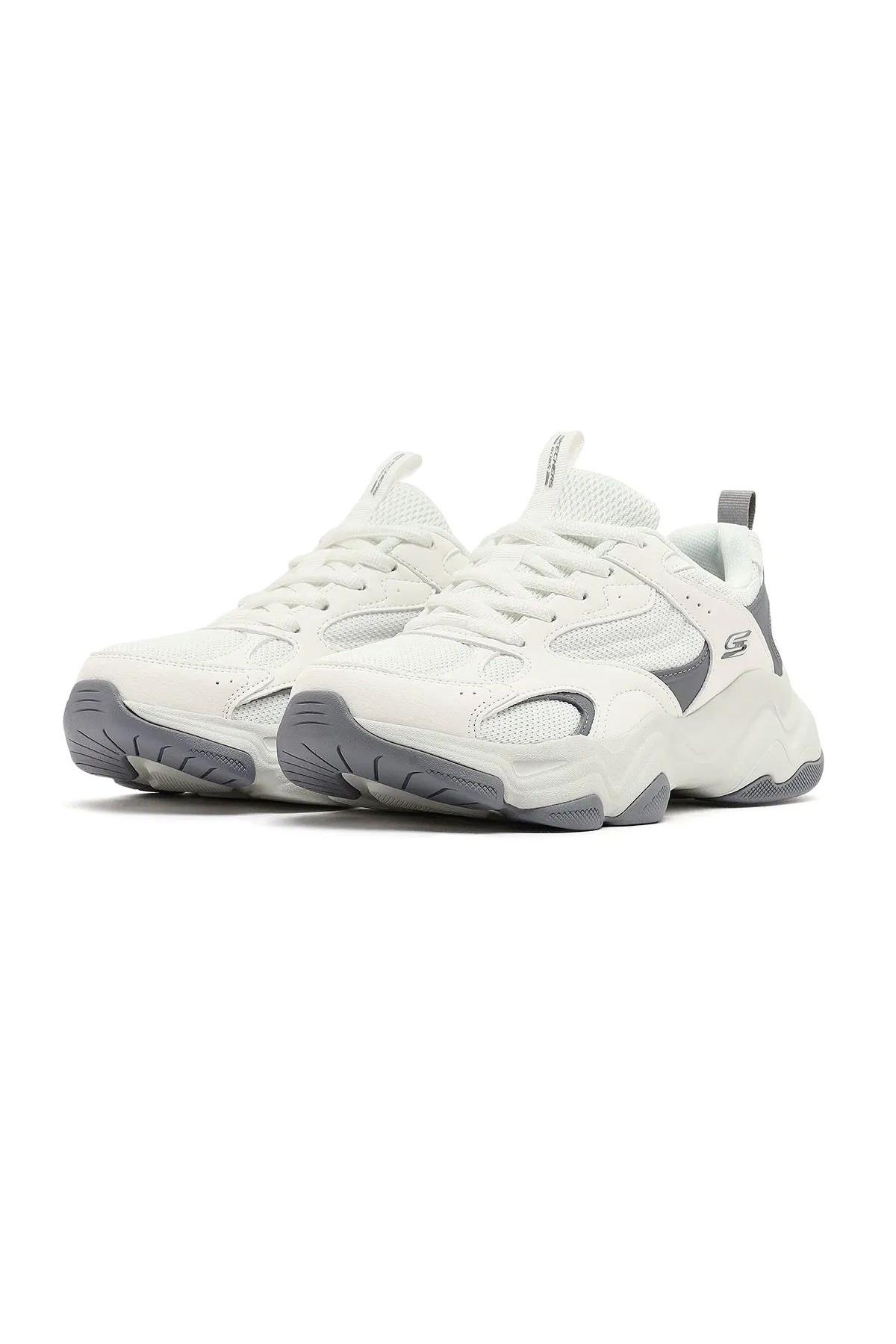 Skechers Bobs Diego 117685 Wht Kadın Spor Ayakkabı - BEYAZ