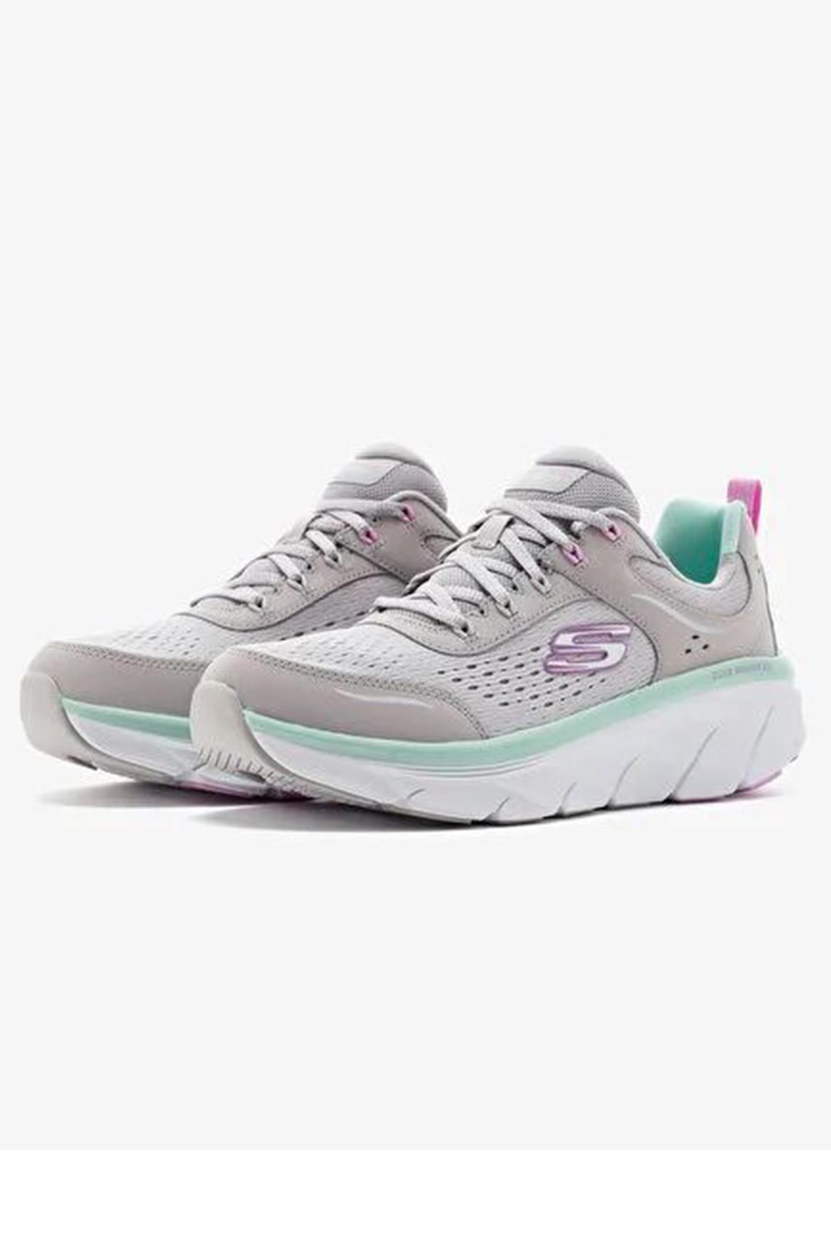 Skechers Dlux Walker 2.0 - Daisy Doll 150093Gymt Kadın Spor Ayakkabı - GRİ