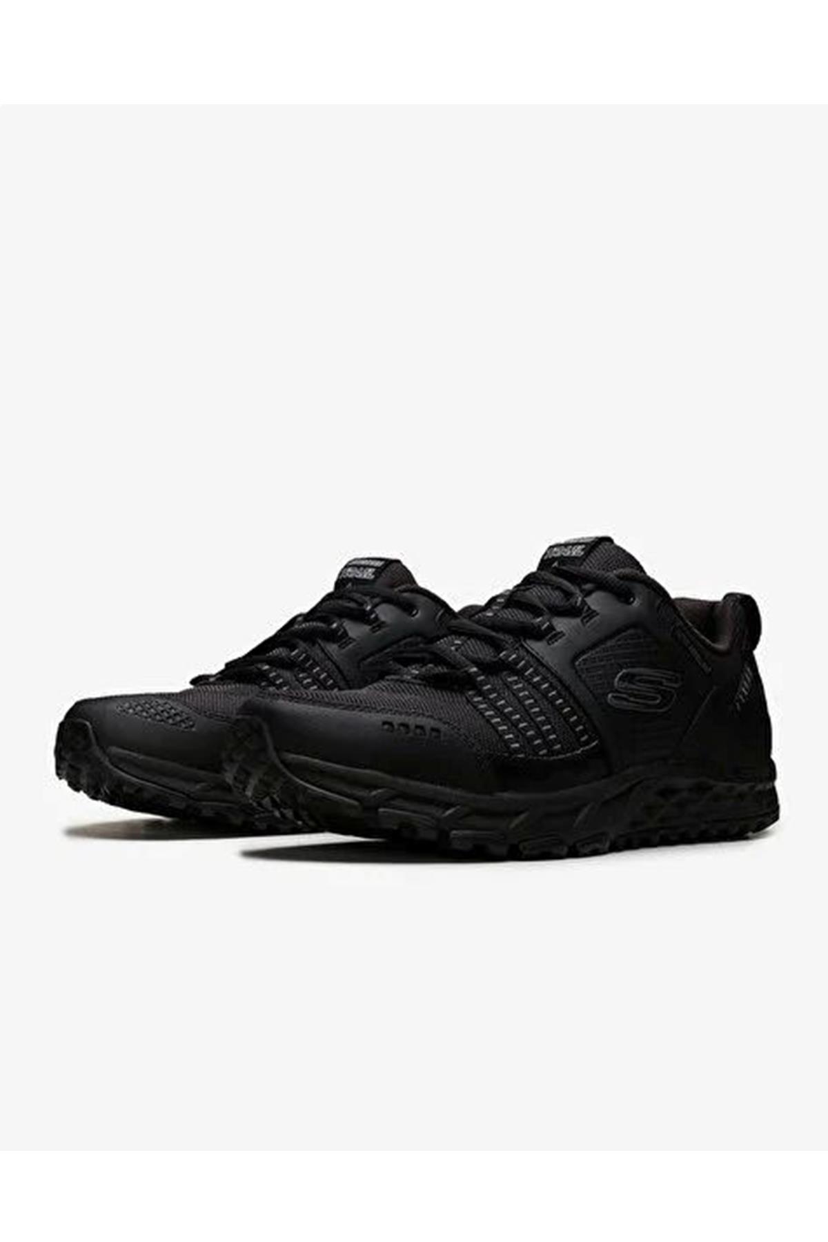 Skechers Escape Plan 51591 Tk Bbk Erkek Oudoor Ayakkabı - SİYAH