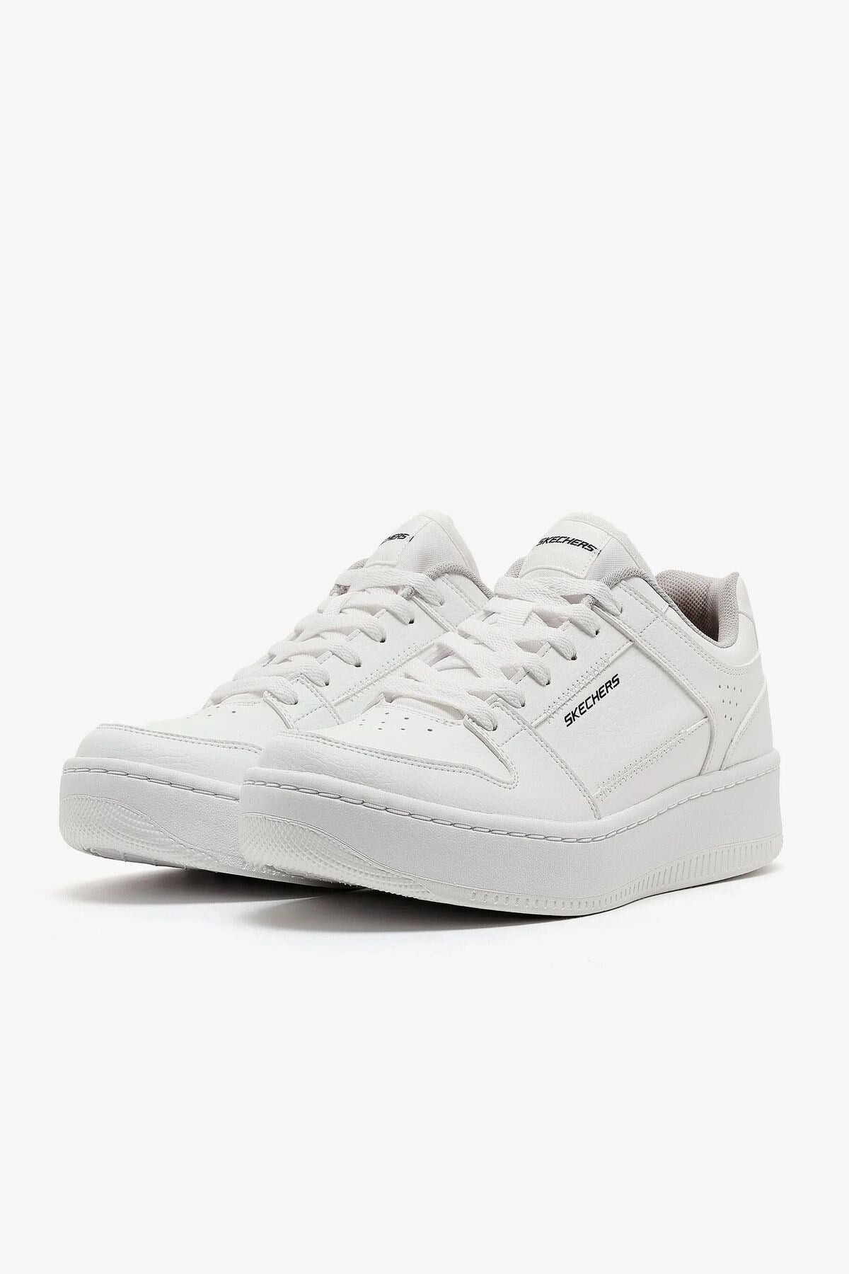 Skechers Sport Court 92 - Vistaway 232478Tk Wht Erkek Sneaker - BEYAZ