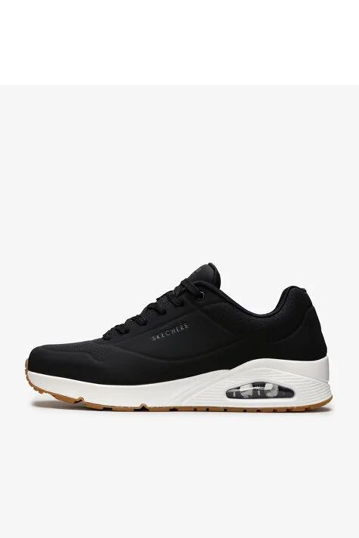 Skechers Uno - Stand On Air 52458/Blk Erkek Sneaker Ayakkabı - SİYAH