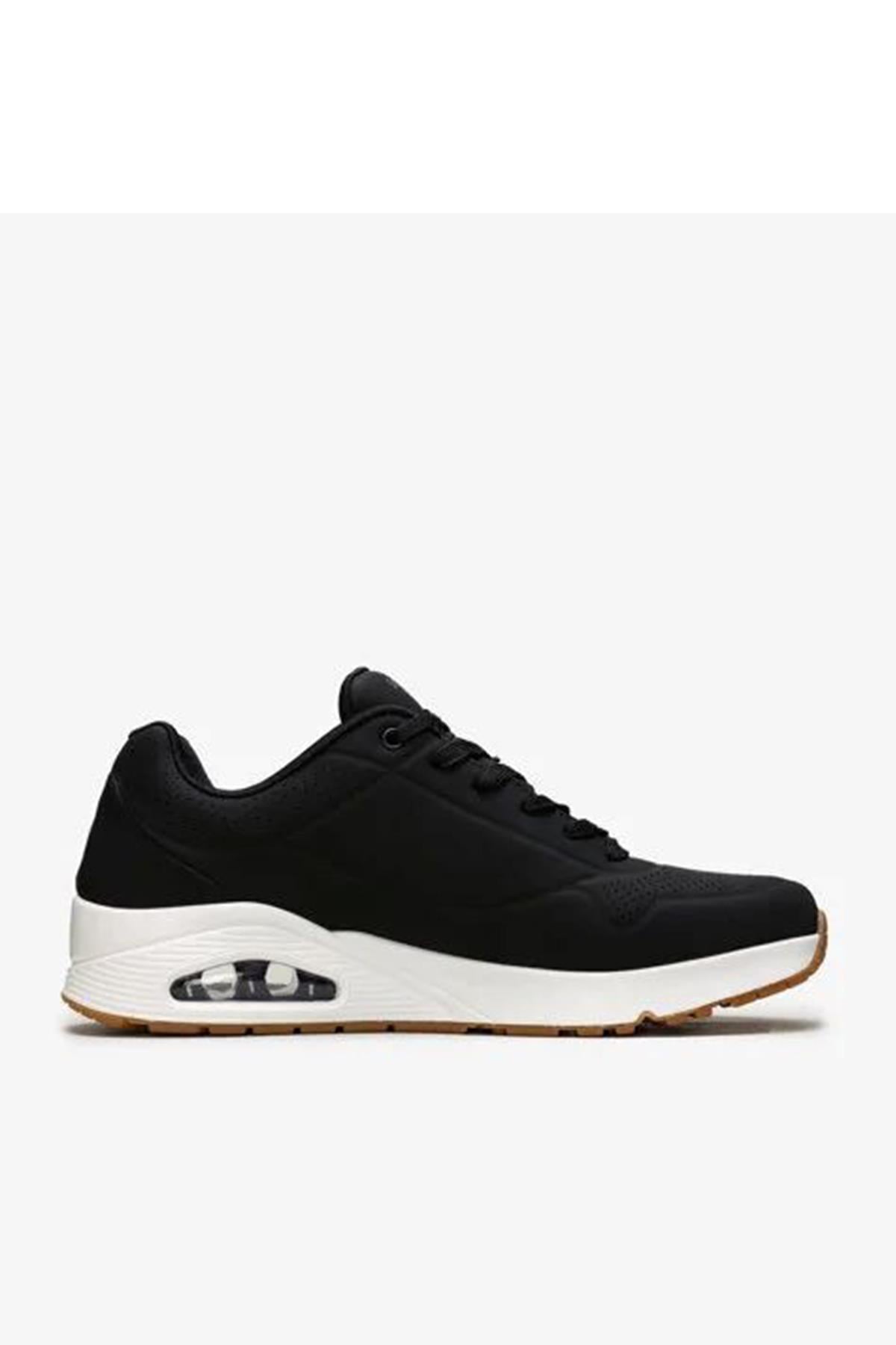 Skechers Uno - Stand On Air 52458/Blk Erkek Sneaker Ayakkabı - SİYAH