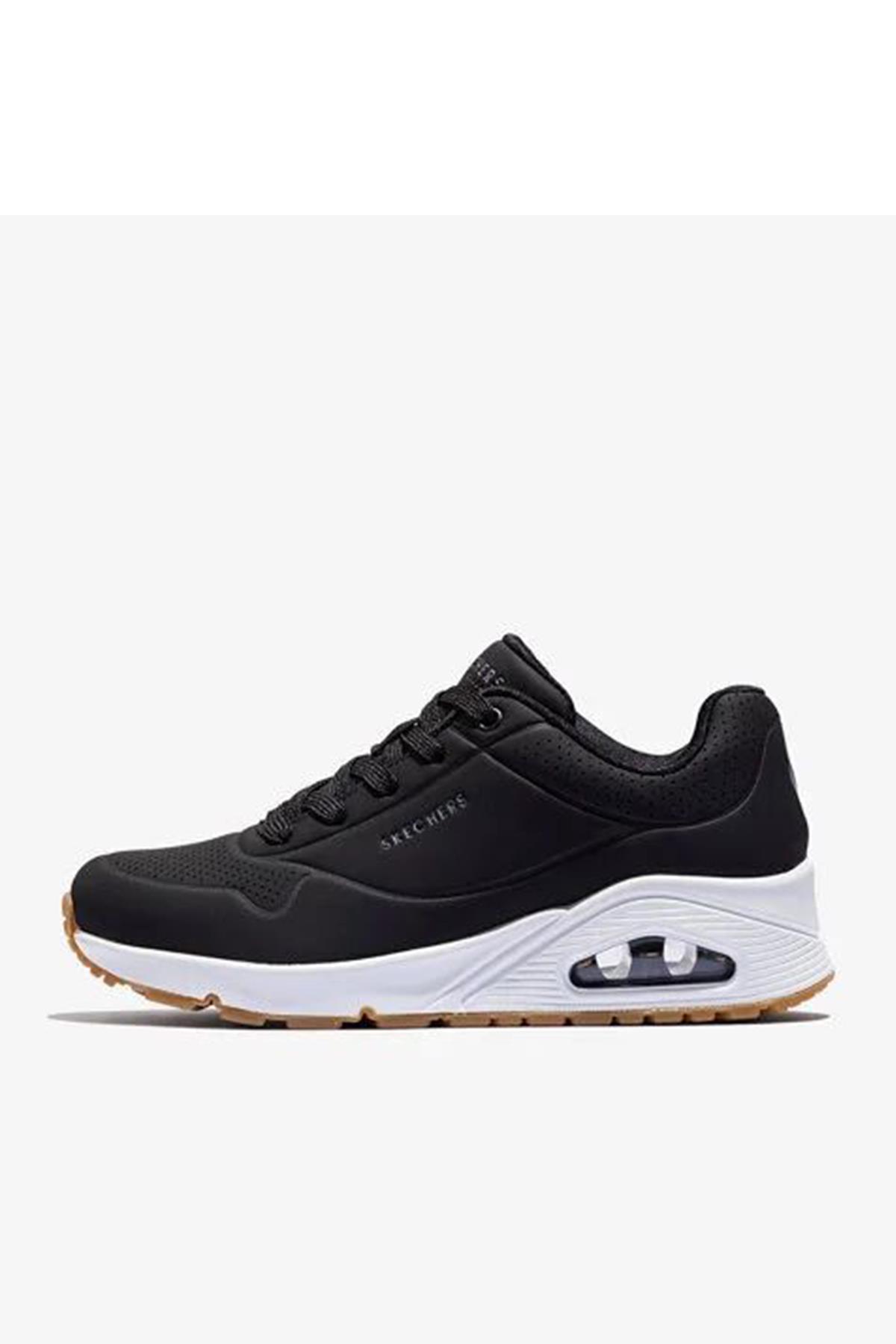 Skechers Uno - Stand On Air 73690/Blk Kadın Sneaker Ayakkabı - SİYAH