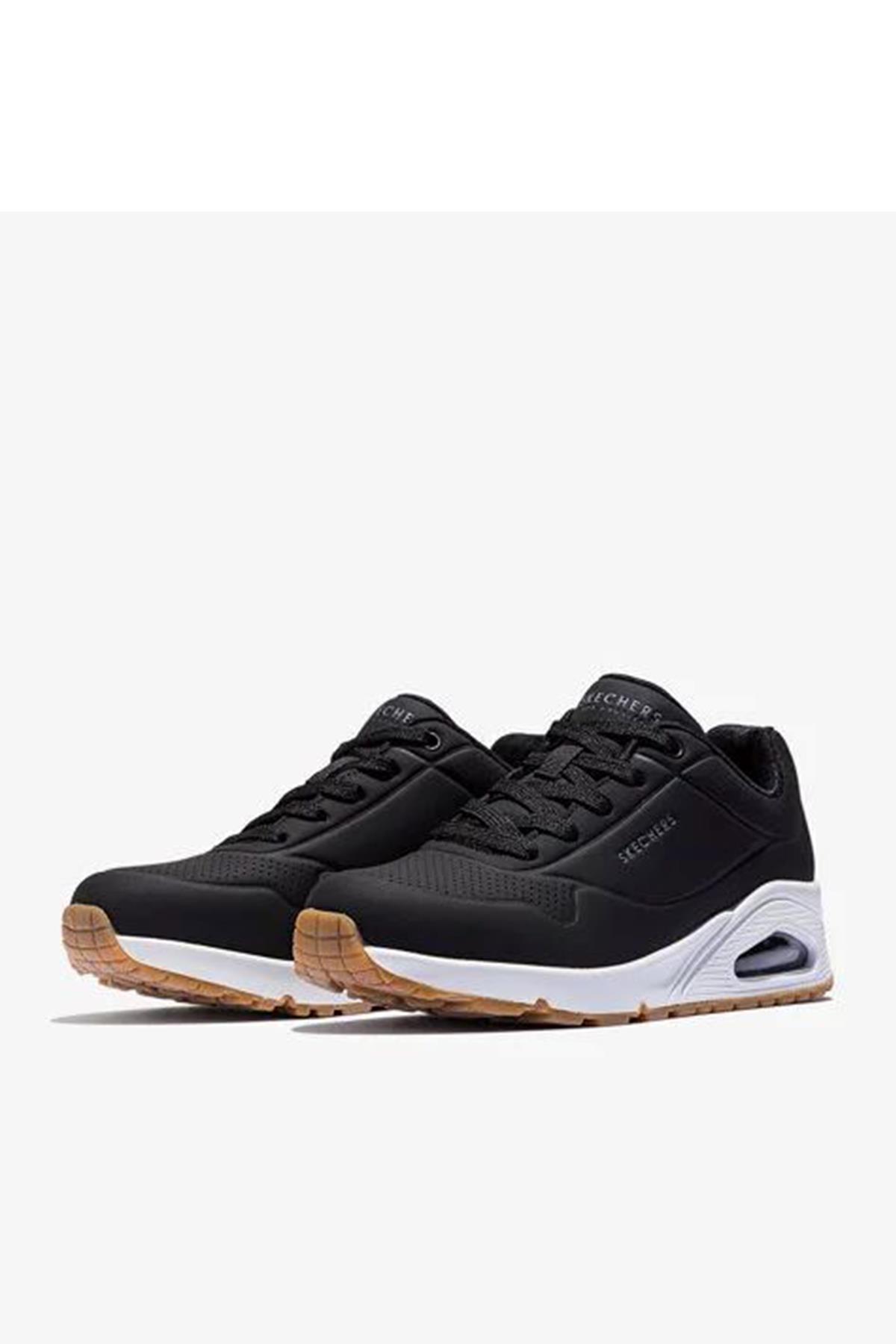 Skechers Uno - Stand On Air 73690/Blk Kadın Sneaker Ayakkabı - SİYAH