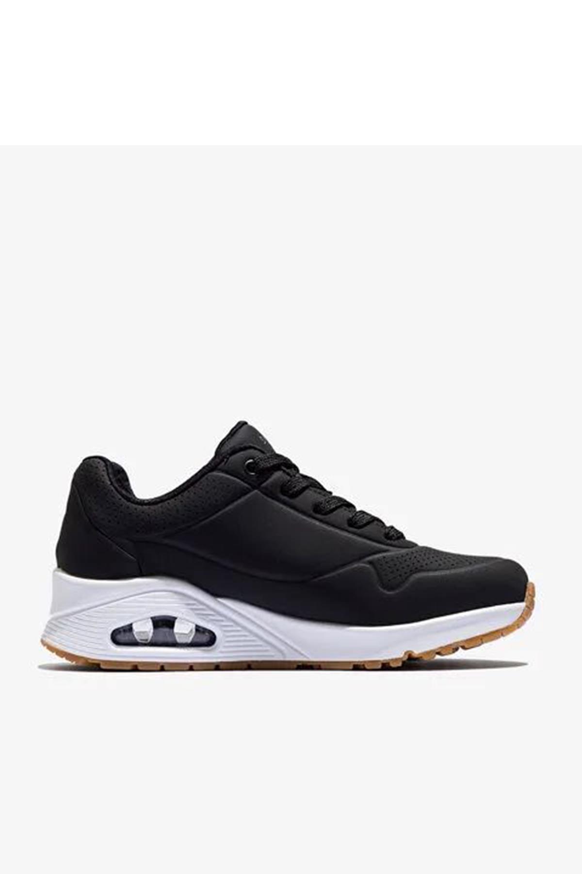 Skechers Uno - Stand On Air 73690/Blk Kadın Sneaker Ayakkabı - SİYAH