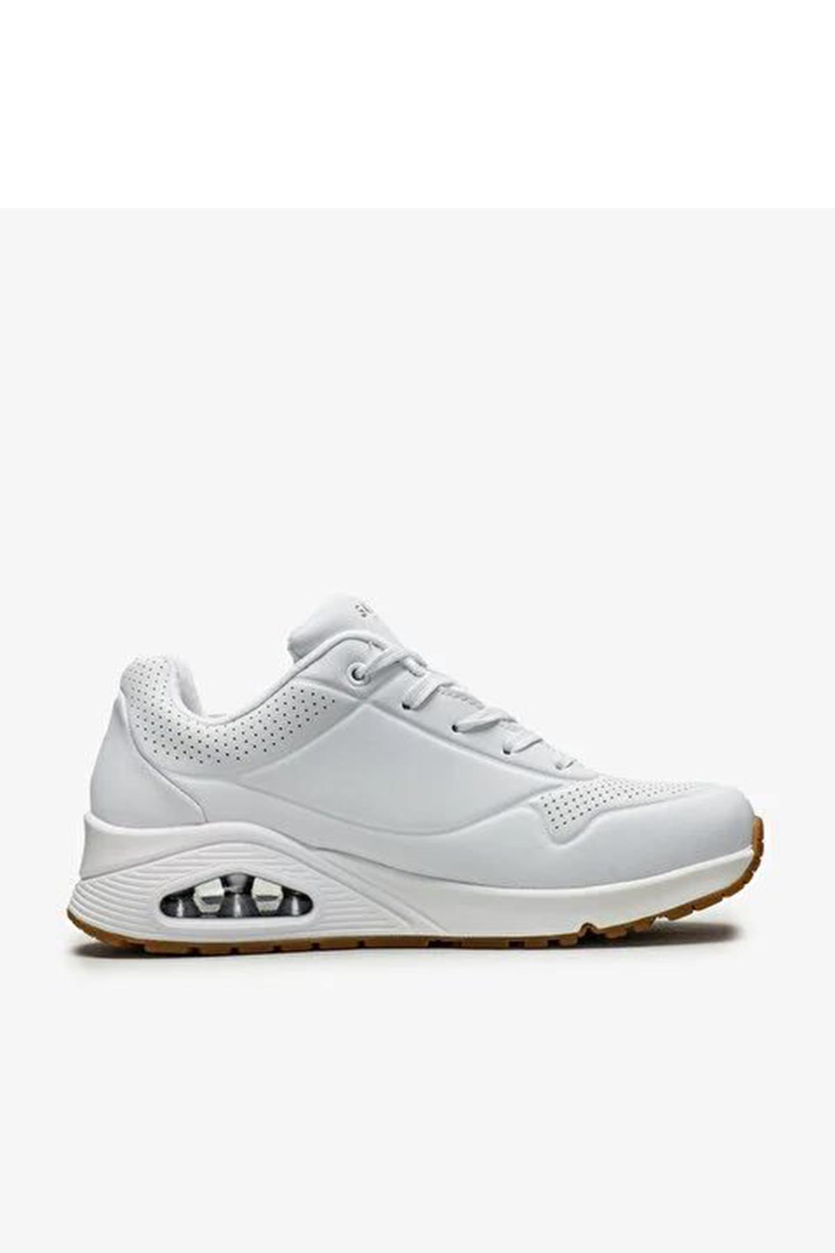 Skechers Uno - Stand On Air 73690/Wht Kadın Sneaker Ayakkabı - BEYAZ