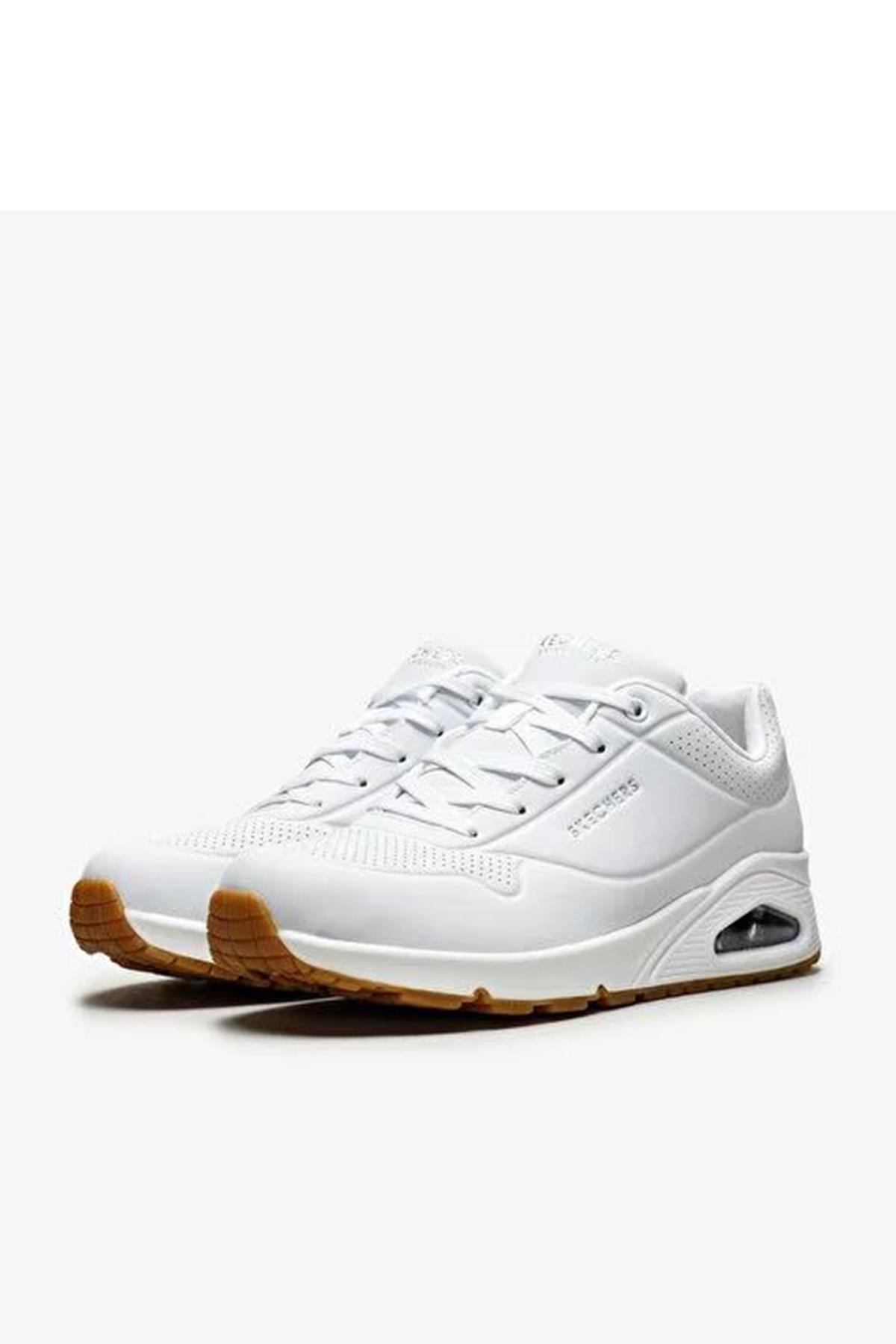 Skechers Uno - Stand On Air 73690/Wht Kadın Sneaker Ayakkabı - BEYAZ