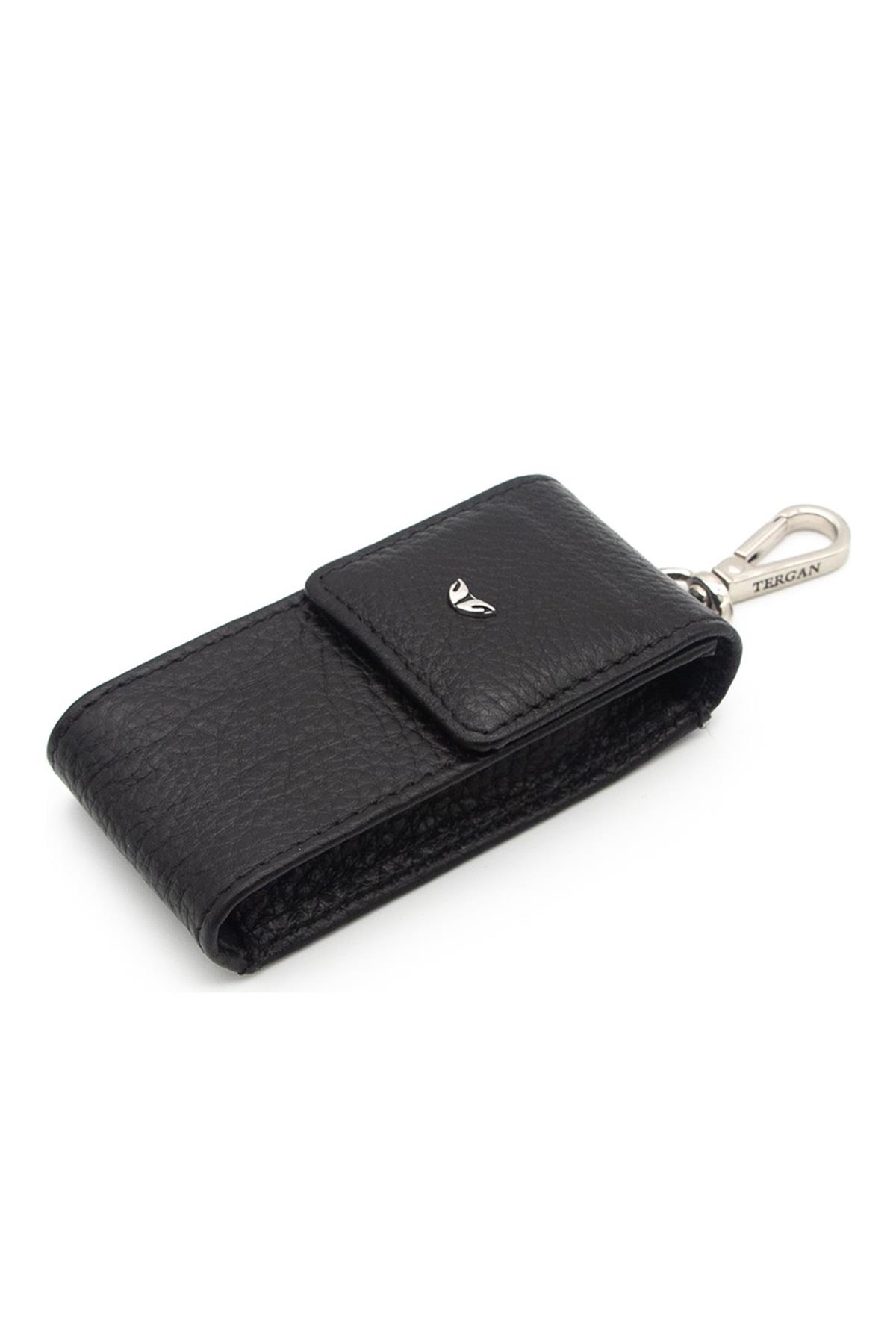 Tergan S1AN00000095-A41 Deri Unisex Anahtarlık - SİYAH