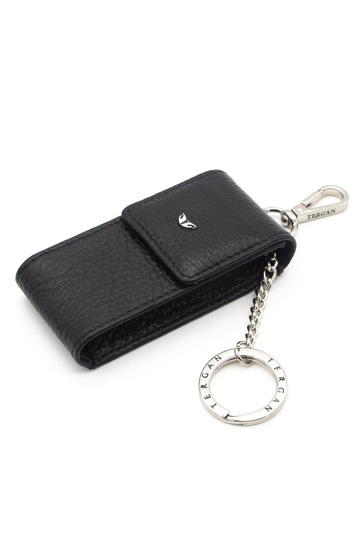 Tergan S1AN00000095-A41 Deri Unisex Anahtarlık - SİYAH