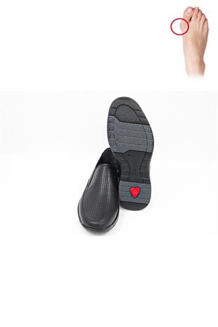 Ceyo 9925-49 Erkek Comfort Ayakkabı - SİYAH