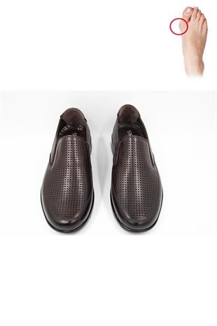 Ceyo 9952-49 Erkek Comfort Ayakkabı - KAHVERENGİ