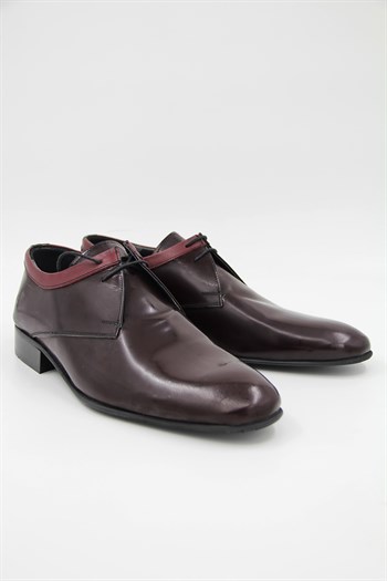 Develi 1072 Erkek Klasik Ayakkabı - BORDO