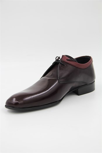 Develi 1072 Erkek Klasik Ayakkabı - BORDO