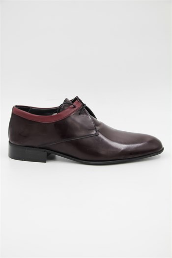 Develi 1072 Erkek Klasik Ayakkabı - BORDO