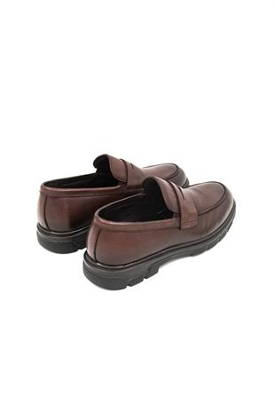 Dr.Jells 5k3110-W2050 Erkek Comfort Ayakkabı - KOYU KAHVERENGİ