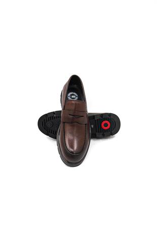 Dr.Jells 5k3110-W2050 Erkek Comfort Ayakkabı - KOYU KAHVERENGİ
