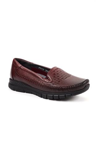 Forelli Eterna 29413 Kadın Klasik Ayakkabı - BORDO