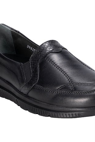 Forelli 29415 Dılmen Kadın Comfort Ayakkabı - SİYAH