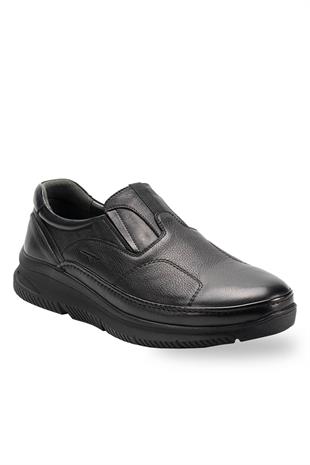 Forelli 46109 For-Halluks Erkek Comfort Ayakkabı - SİYAH