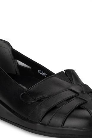 Forelli 48203 Vanesa Kadın Comfort Ayakkabı - SİYAH
