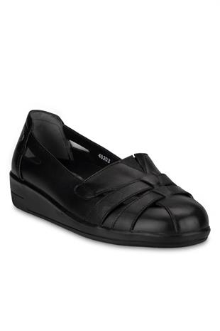 Forelli 48203 Vanesa Kadın Comfort Ayakkabı - SİYAH