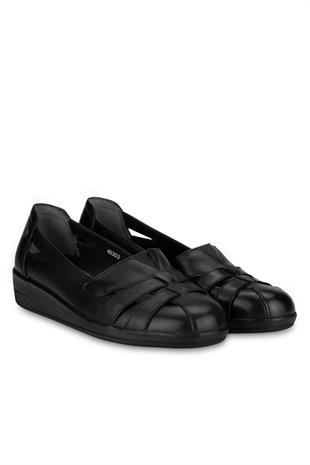 Forelli 48203 Vanesa Kadın Comfort Ayakkabı - SİYAH