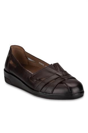 Forelli 48203 Vanesa Kadın Comfort Ayakkabı - KAHVERENGİ