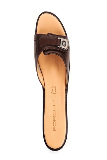 Forelli 53302 Kadın Terlik  - KAHVERENGİ