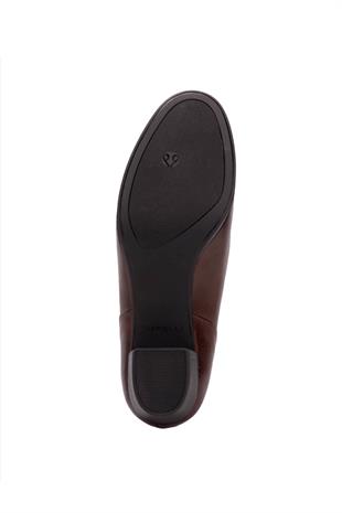 Forelli 53409 Orse Kadın Klasik Ayakkabı - TABA