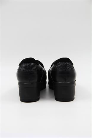 Forelli 57609 Kadın Comfort Ayakkabı - SİYAH