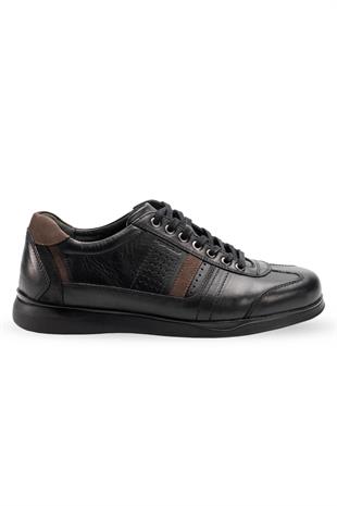 Forelli Balver 46803 Erkek Comfort Ayakkabı - SİYAH