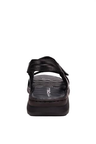 Forelli Berkay 40528 Erkek Sandalet - SİYAH