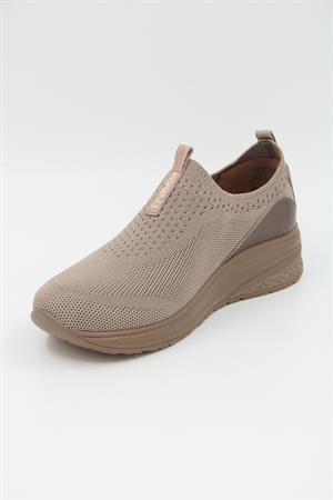 Forelli Elvin 30007 Kadın Comfort Ayakkabı  - VİZON