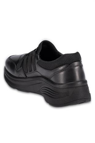 Forelli Esta-H 48703 Kadın Comfort Ayakkabı - SİYAH