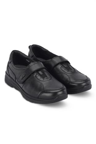 Forelli Golden 29406 Kadın Comfort Ayakkabı - SİYAH