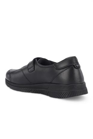 Forelli Golden 29406 Kadın Comfort Ayakkabı - SİYAH