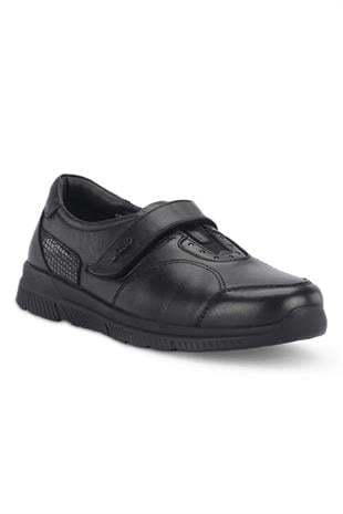 Forelli Golden 29406 Kadın Comfort Ayakkabı - SİYAH