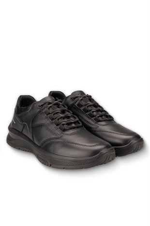 Forelli Proof-2 46115 Erkek Deri Waterproof Comfort Ayakkabı - SİYAH