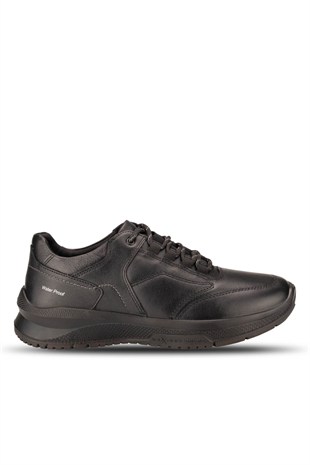 Forelli Proof-2 46115 Erkek Deri Waterproof Comfort Ayakkabı - SİYAH
