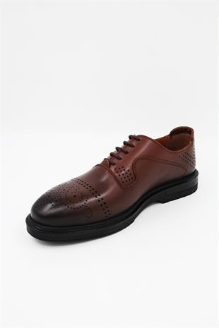 Forelli Tedd 43708 Erkek Klasik Ayakkabı  - TABA