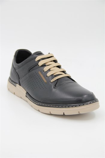 Freefoot 221979 Erkek Casual Ayakkabı - SİYAH DERİ