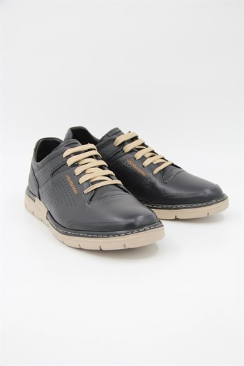 Freefoot 221979 Erkek Casual Ayakkabı - SİYAH DERİ