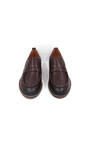 Freefoot 263181 Erkek Klasik Ayakkabı - KAHVERENGİ