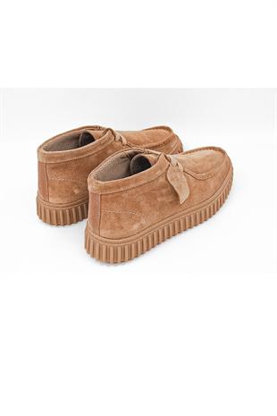Freefoot 263270 İki Bağcıklı Erkek Casual Bot - TABA