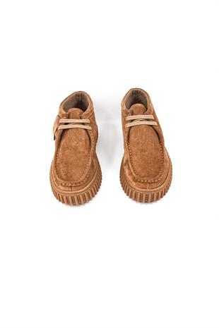 Freefoot 263270 İki Bağcıklı Erkek Casual Bot - TABA