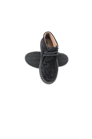 Freefoot 263270 İki Bağcıklı Erkek Casual Bot - SİYAH