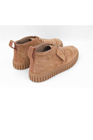 Freefoot 263271 Üç Bağcıklı Erkek Casual Bot - TABA